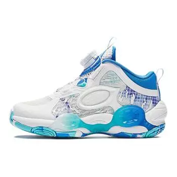 Баскетбольные кроссовки Alien Kids Kids Low-top Anta White/Mid Blue-1 Anta Kids