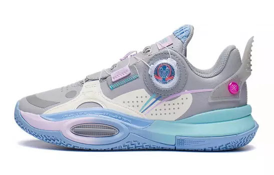 Баскетбольные кроссовки All City 10 V1 для детей GS Low-top Condensation Ash/Pearl White Lining Young