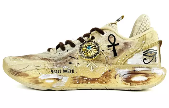 Баскетбольные кроссовки All City 12 мужские с низким верхом белого цвета Lining