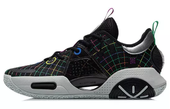 Баскетбольные кроссовки All City 9 мужские низкие черные Lining