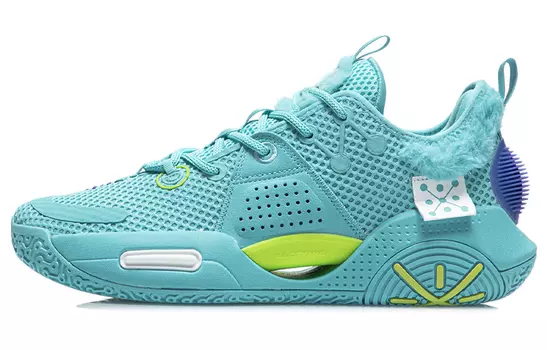 Баскетбольные кроссовки All City 9 V1.5 мужские низкие Waves синие Lining