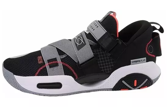 Баскетбольные кроссовки All City 9 V2 для мужчин, средний верх, черный/серый Lining