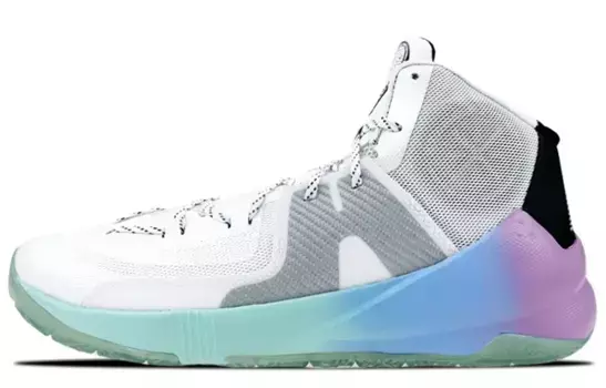 Баскетбольные кроссовки All In Team 3.5 для мужчин с высоким верхом розового/синего/фиолетового цвета Lining