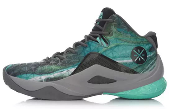 Баскетбольные кроссовки All In Team 4 для мужчин, среднего размера, зеленые Lining