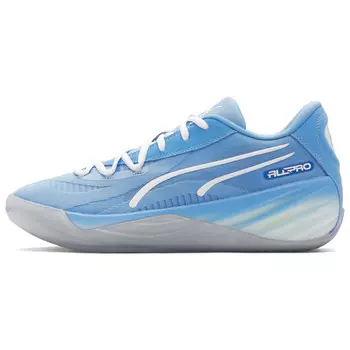 Баскетбольные кроссовки All-Pro Nitro Basketball Shoes Men Low-Top Blue Puma