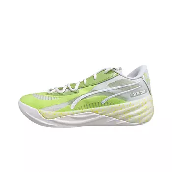Баскетбольные кроссовки All-Pro Nitro Basketball Shoes Men Low-Top Green/Gray/White Puma
