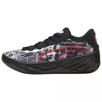 Баскетбольные кроссовки All-Pro Nitro для мужчин с низким верхом, черные Puma