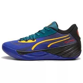 Баскетбольные кроссовки All-Pro Nitro мужские с низким верхом фиолетового цвета Puma