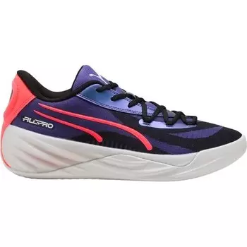 Баскетбольные кроссовки All-Pro Нитро Puma, цвет Violet/Puma Schwarz/Pink