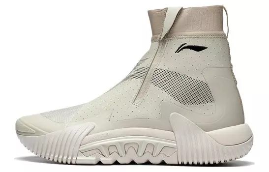 Баскетбольные кроссовки Badfive 2 мужские высокие цвета хаки Lining