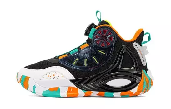 Баскетбольные кроссовки Basketball Shoes Kids Low-Top Black/White 361°