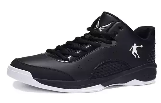 Баскетбольные кроссовки Basketball Shoes Men High-Top Black/White Qiaodan