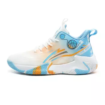 Баскетбольные кроссовки Basketball Shoes Men Low-Top Gaius Durant, белый/оранжевый