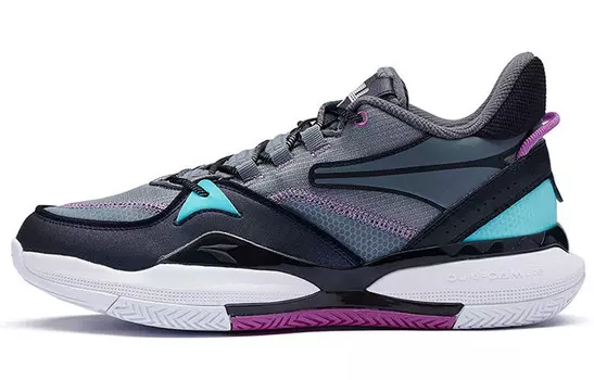 Баскетбольные кроссовки Basketball Shoes Men Low-Top Black/Gray 361°