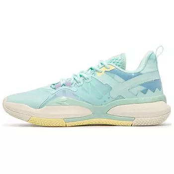 Баскетбольные кроссовки Basketball Shoes Men Low-Top Light Cyan/sagobeige 361°