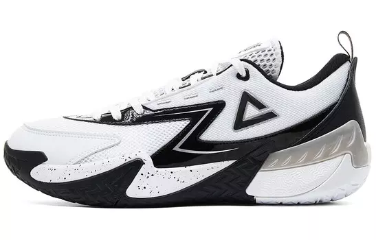 Баскетбольные кроссовки Basketball Shoes Men Low-Top White/Black Peak
