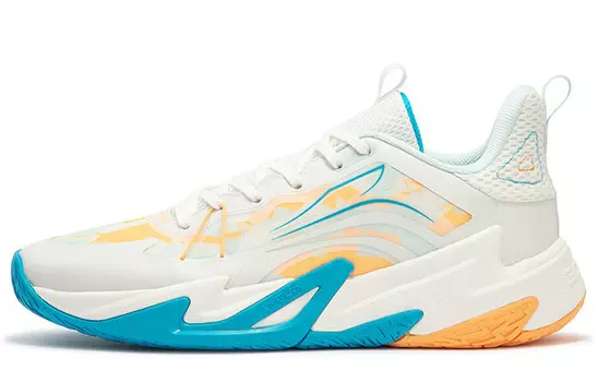 Баскетбольные кроссовки Basketball Shoes Men Low-Top Feather White/harmony Blue 361°