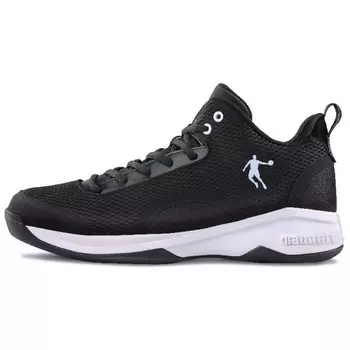 Баскетбольные кроссовки Basketball Shoes Men Low-Top Black Qiaodan