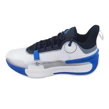 Баскетбольные кроссовки Basketball Shoes Men Low-Top White/Blue 361°