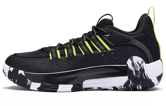 Баскетбольные кроссовки Basketball Shoes Men Low-Top Black/White 361°