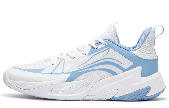 Баскетбольные кроссовки Basketball Shoes Men Low-Top 361 Degrees White/sky Blue 361°
