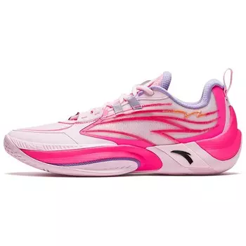 Баскетбольные кроссовки Basketball Shoes Men Low-Top Pink Purple Anta