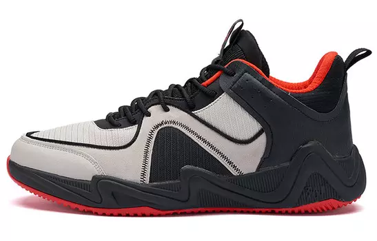 Баскетбольные кроссовки Basketball Shoes Men Low-Top Black/Red 361°