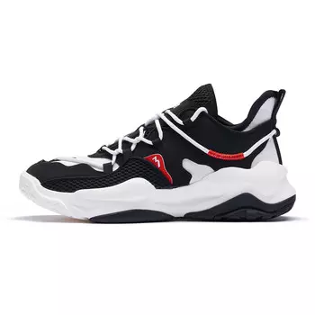 Баскетбольные кроссовки Basketball Shoes Men Low-Top White/Obsidian Black 361°