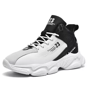 Баскетбольные кроссовки Basketball Shoes Men Mid-Top Musnodo, черный