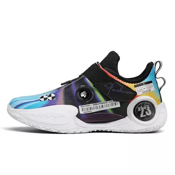 Баскетбольные кроссовки Basketball Shoes Men Mid-Top Blue/White Animal Claws