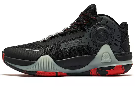 Баскетбольные кроссовки Basketball Shoes Men Mid-Top Shohei University Red Erke, цвет Shohei University Red