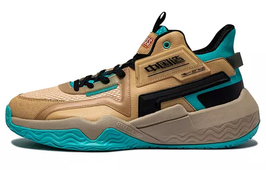 Баскетбольные кроссовки Basketball Shoes Men Mid-Top Neutral Rice Camel / Fog Gray Brown Erke