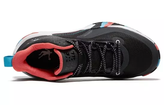 Баскетбольные кроссовки Basketball Shoes Men Mid-Top Black Qiaodan