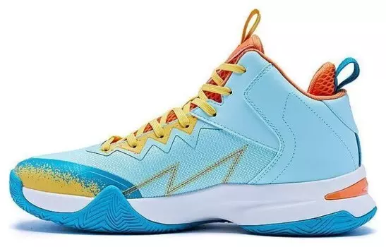 Баскетбольные кроссовки Basketball Shoes Men Mid-Top White/Green Qiaodan