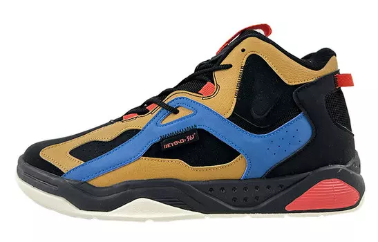 Баскетбольные кроссовки Basketball Shoes Men Mid-Top Black/Yellow 361°