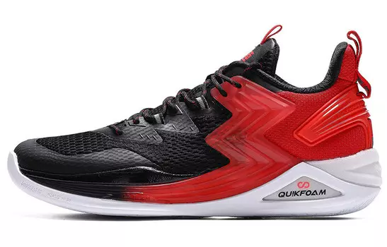 Баскетбольные кроссовки Basketball Shoes Men Mid-Top Black/Red 361°