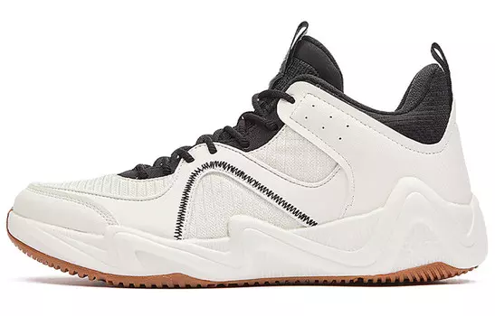 Баскетбольные кроссовки Basketball Shoes Men Mid-Top White/Black 361°