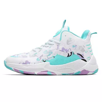 Баскетбольные кроссовки Basketball Shoes Unisex High-Top Cindiress, цвет White Gray