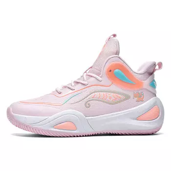 Баскетбольные кроссовки Basketball Shoes Unisex High-Top Musnodo, розовый