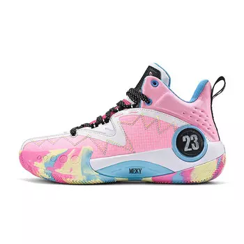 Баскетбольные кроссовки Basketball Shoes Unisex High-Top Meky, бежевый