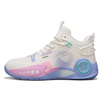 Баскетбольные кроссовки Basketball Shoes Unisex High-Top Black-Tailed Deer, цвет Light Green