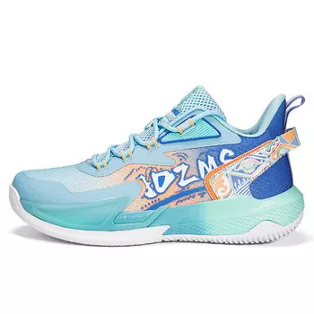 Баскетбольные кроссовки Basketball Shoes Unisex Low-Top Andezhanmusi, лазурный