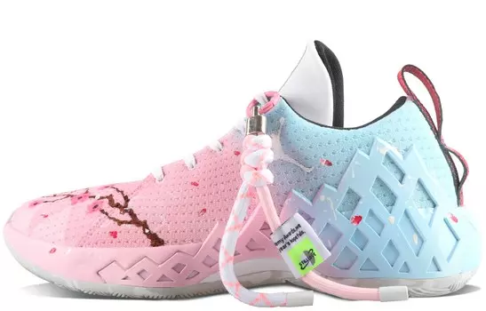 Баскетбольные кроссовки Basketball Shoes Unisex Low-top Ultra Blue/Fire Orchid Jordan
