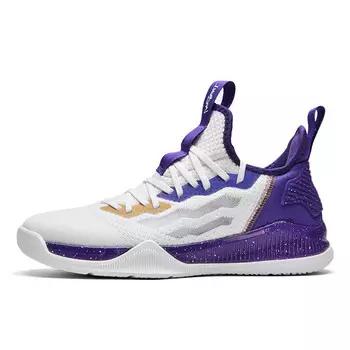 Баскетбольные кроссовки Basketball Shoes Unisex Low-Top Iverson, белый/черный/красный