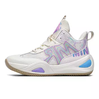 Баскетбольные кроссовки Basketball Shoes Unisex Low-Top Simba'S Pride, белый/синий