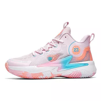 Баскетбольные кроссовки Basketball Shoes Unisex Mid-Top Black-Tailed Deer, бежевый