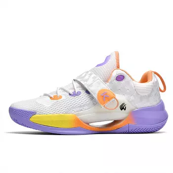 Баскетбольные кроссовки Basketball Shoes Unisex Mid-Top Orange/purple Animal Claws