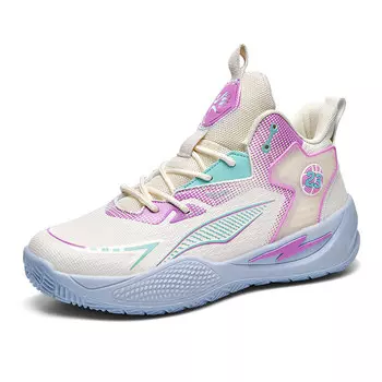 Баскетбольные кроссовки Basketball Shoes Unisex Mid-Top Bangney, черный