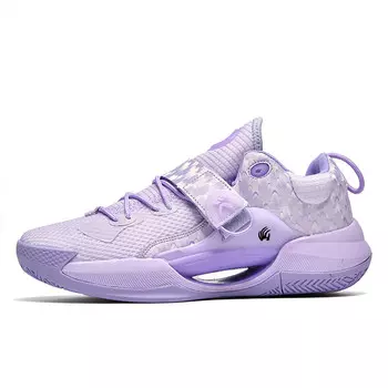 Баскетбольные кроссовки Basketball Shoes Unisex Mid-Top Animal Claws, фиолетовый