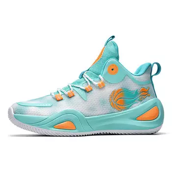 Баскетбольные кроссовки Basketball Shoes Unisex Mid-Top Musnodo, бежевый